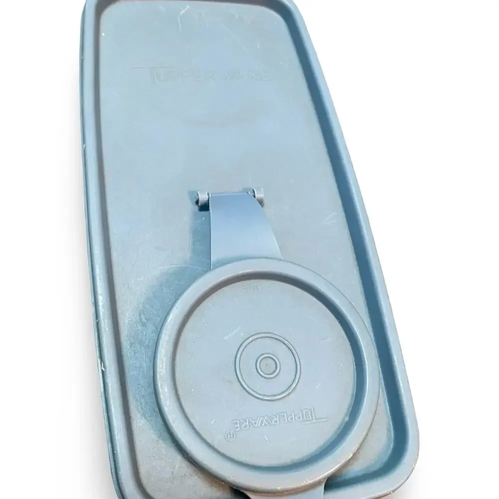 Tupperware Cereal Keeper Replacement Flip Top Lid 470 471 Fits 469 Blue Seal